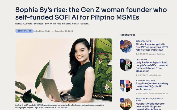 Sofitech SOFI AI